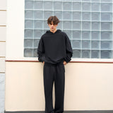 Men's Oversized Black Sweatpants