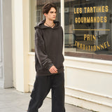 Men's Oversized Black Sweatpants