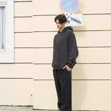 Men's Oversized Black Sweatpants