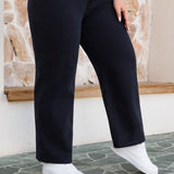 Fashionable and trendy plus-size jeans