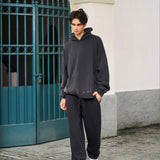 Men's Oversized Black Sweatpants