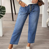 Women'S Casual Daily Washed Skinny Jeans