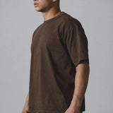 Brown Oversized T - Shirt