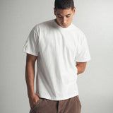 Oversize White Cotton T-shirt