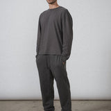 VINTAGE GREY LS TEE