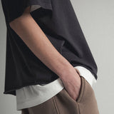 Black Short - Sleeve T - Shirt