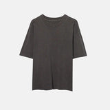 Oversized Vintage Grey Cotton T-shirt