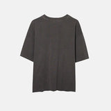 Oversized Vintage Grey Cotton T-shirt