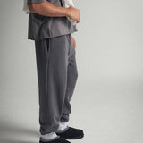 Oversized Vintage Grey Cotton T-shirt