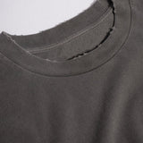 Oversized Vintage Grey Cotton T-shirt