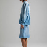 SUN FADED BABY BLUE LS TEE
