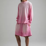 SUN FADED PINK LS TEE