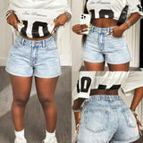 Women'S High-Waisted Casual Summer Ultra-Short Shorts