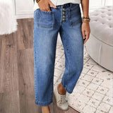Women'S Casual Daily Washed Skinny Jeans