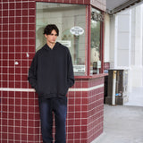 Men's Oversized Potassium Spray Black Sweatpants