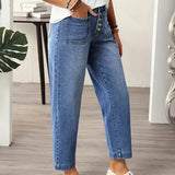 Women'S Casual Daily Washed Skinny Jeans