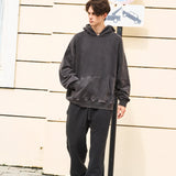 Men's Oversized Black Sweatpants